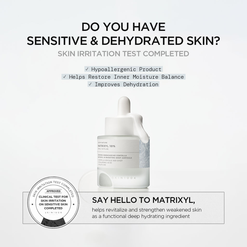 SKIN1004 Madagascar Centella Matrixyl 10 Boosting Shot Ampoule 30ml Lakinza K-beauty
