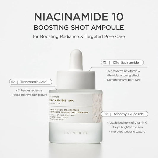 SKIN1004 Madagascar Centella Niacinamide 10 Boosting Shot Ampoule 30ml | Lakinza K - beauty Canada