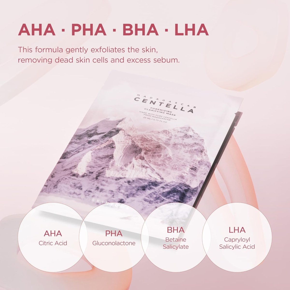 SKIN1004 Madagascar Centella Poremizing Clarifying Mask 23ml | Lakinza K - beauty Canada