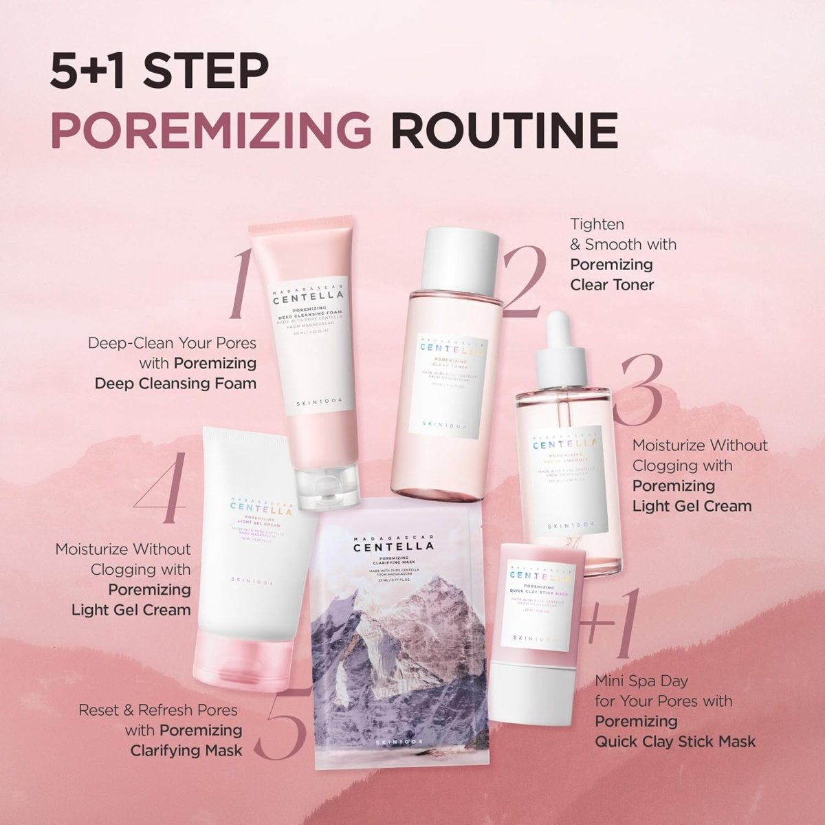 SKIN1004 Madagascar Centella Poremizing Clarifying Mask 23ml | Lakinza K - beauty Canada