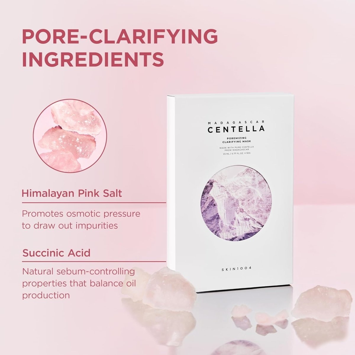 SKIN1004 Madagascar Centella Poremizing Clarifying Mask 23ml | Lakinza K - beauty Canada