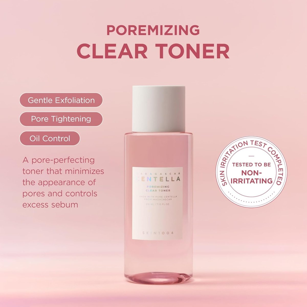 SKIN1004 Madagascar Centella Poremizing Clear Toner 210ml Lakinza K-beauty