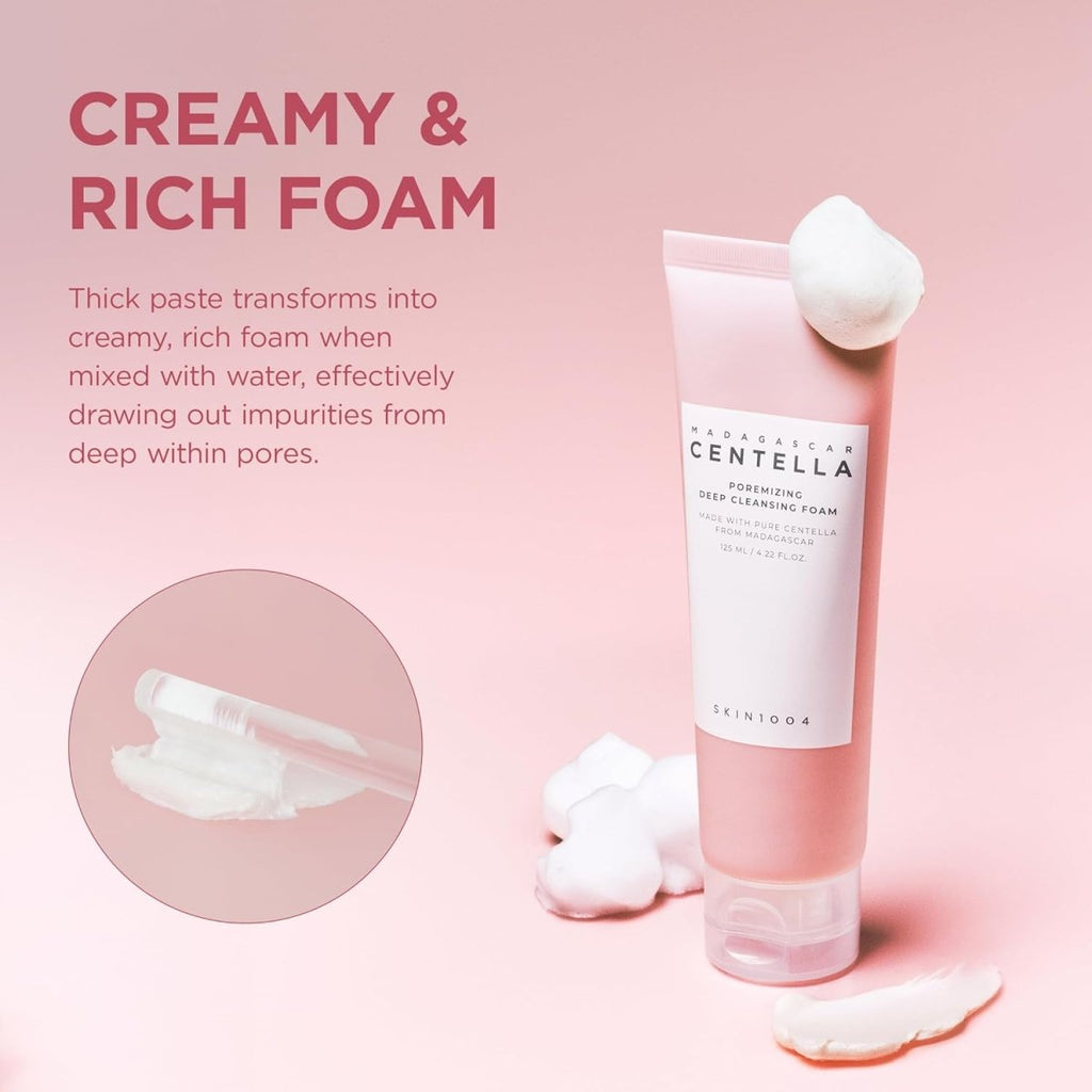 SKIN1004 Madagascar Centella Poremizing Deep Cleansing Foam 125ml | Lakinza K - beauty Canada