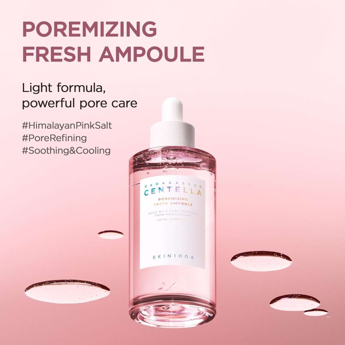 SKIN1004 Madagascar Centella Poremizing Fresh Ampoule 100ml Lakinza K-beauty