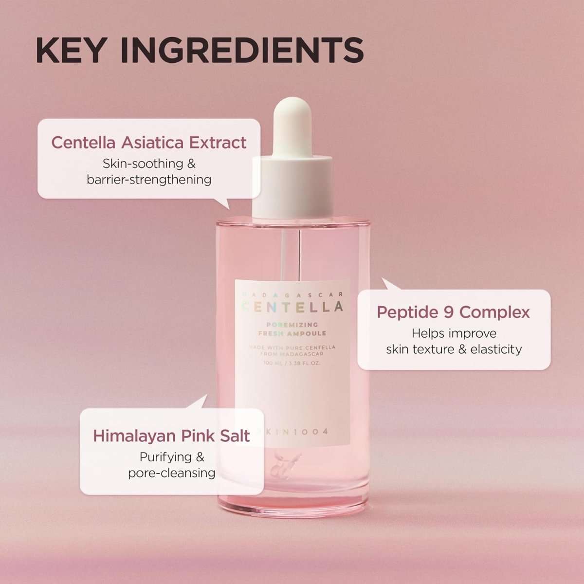 SKIN1004 Madagascar Centella Poremizing Fresh Ampoule 100ml Lakinza K-beauty