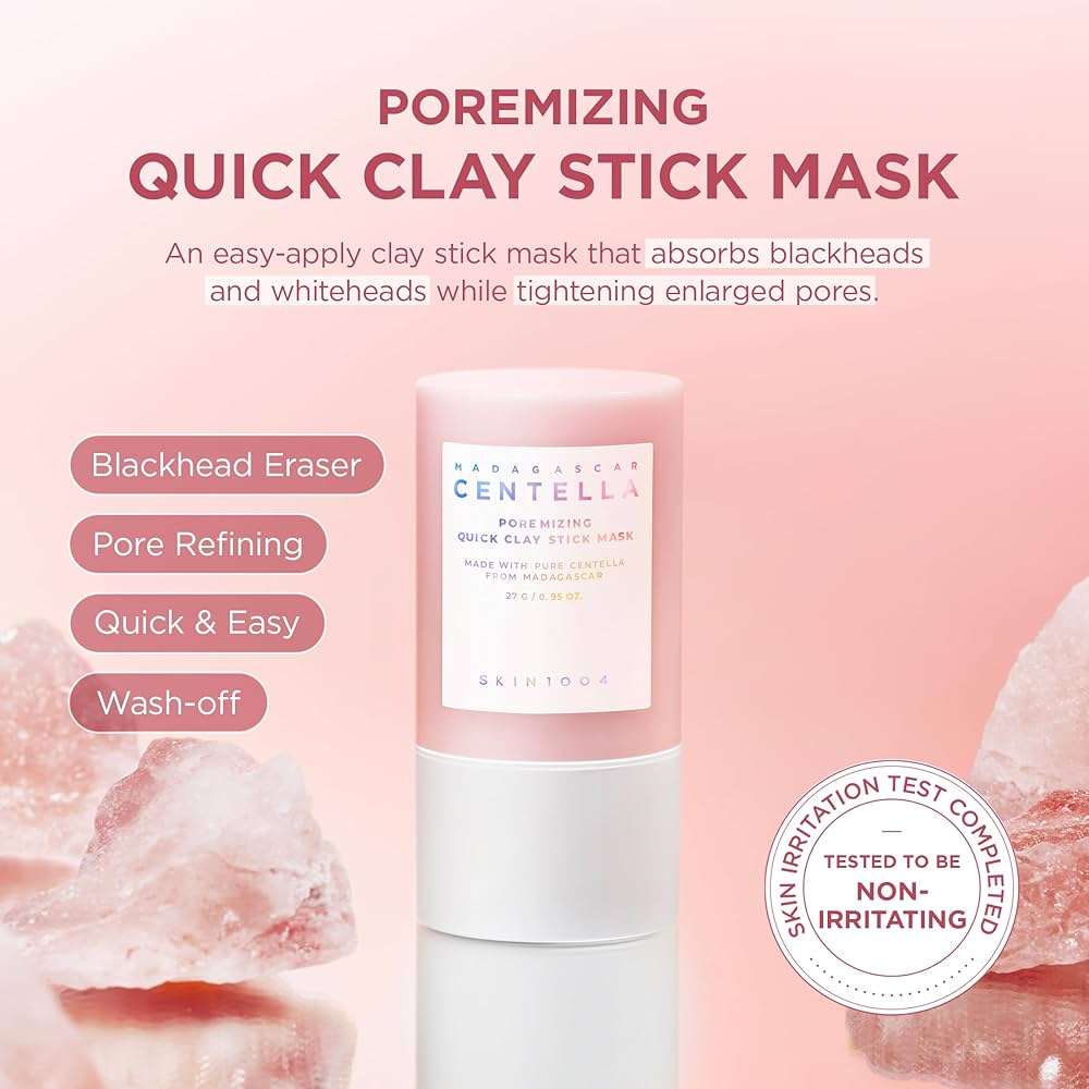SKIN1004 Madagascar Centella Poremizing Quick Clay Stick Mask 27g Lakinza K-beauty