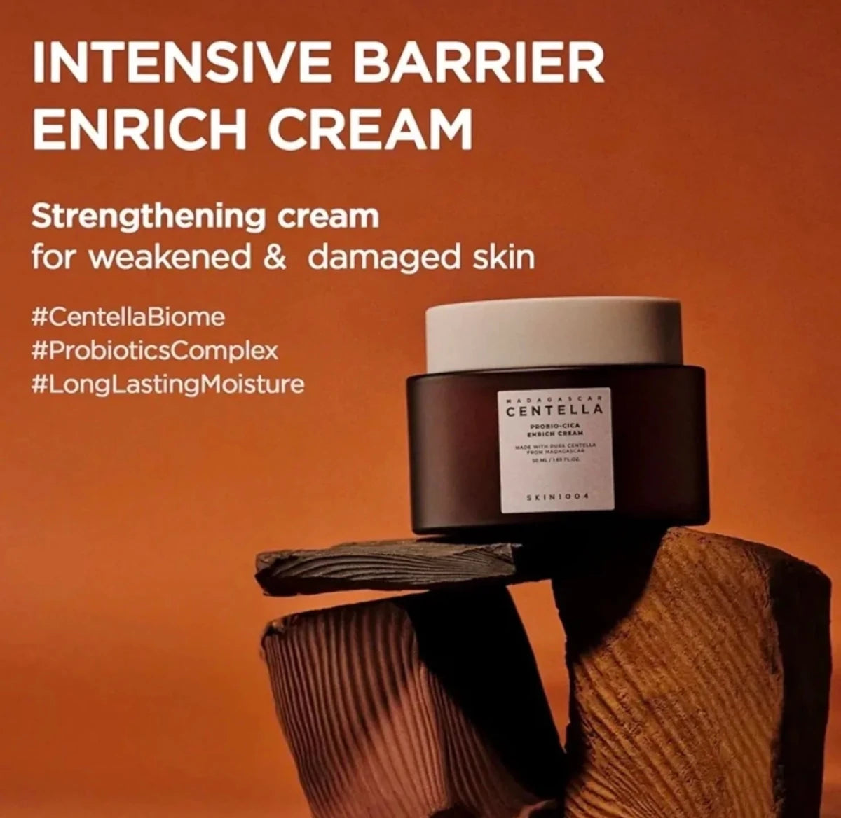 SKIN1004 Madagascar Centella Probio-Cica Enrich Cream 50ml Lakinza K-beauty