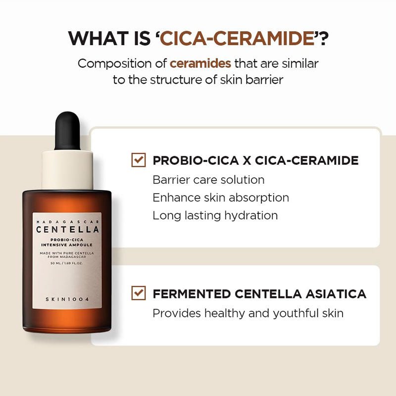 SKIN1004 Madagascar Centella Probio-Cica Intensive Ampoule Lakinza K-beauty