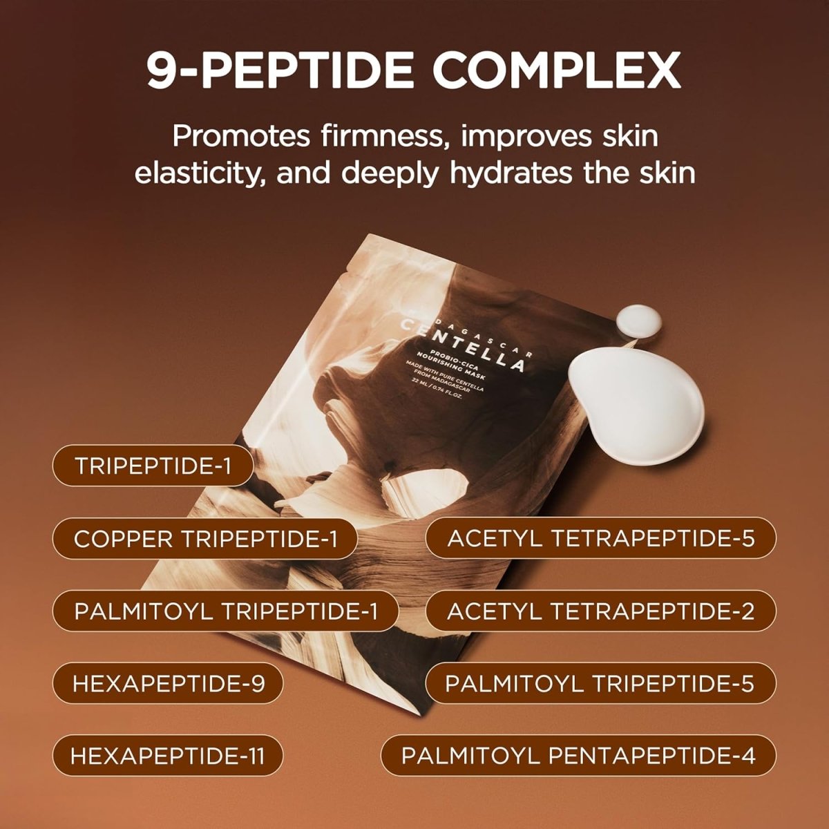 SKIN1004 Madagascar Centella Probio - Cica Nourishing Mask 22ml | Lakinza K - beauty Canada