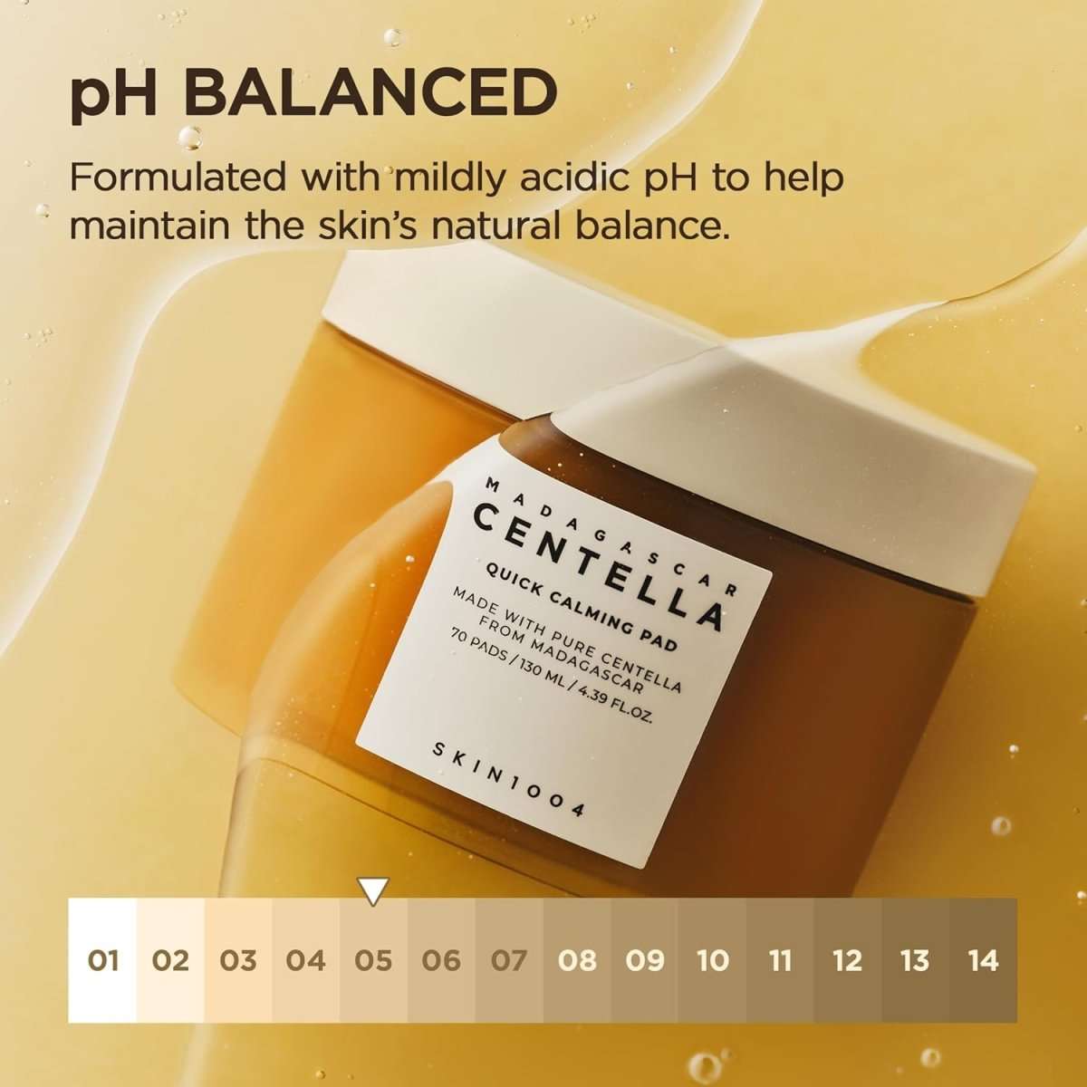 SKIN1004 Madagascar Centella Quick Calming Pad 130ml / 70pads Lakinza K-beauty