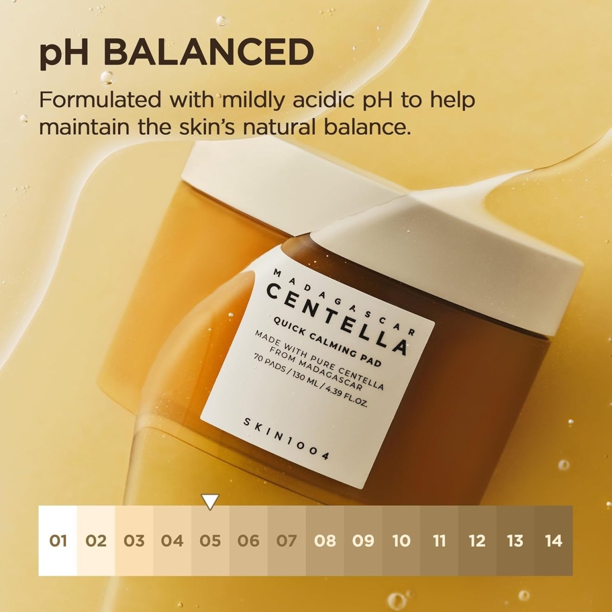 SKIN1004 Madagascar Centella Quick Calming Pad 130ml / 70pads | Lakinza K - beauty Canada