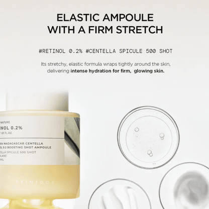 SKIN1004 Madagascar Centella Retinol 0.2 Boosting Shot Ampoule 30ml | Lakinza K - beauty Canada