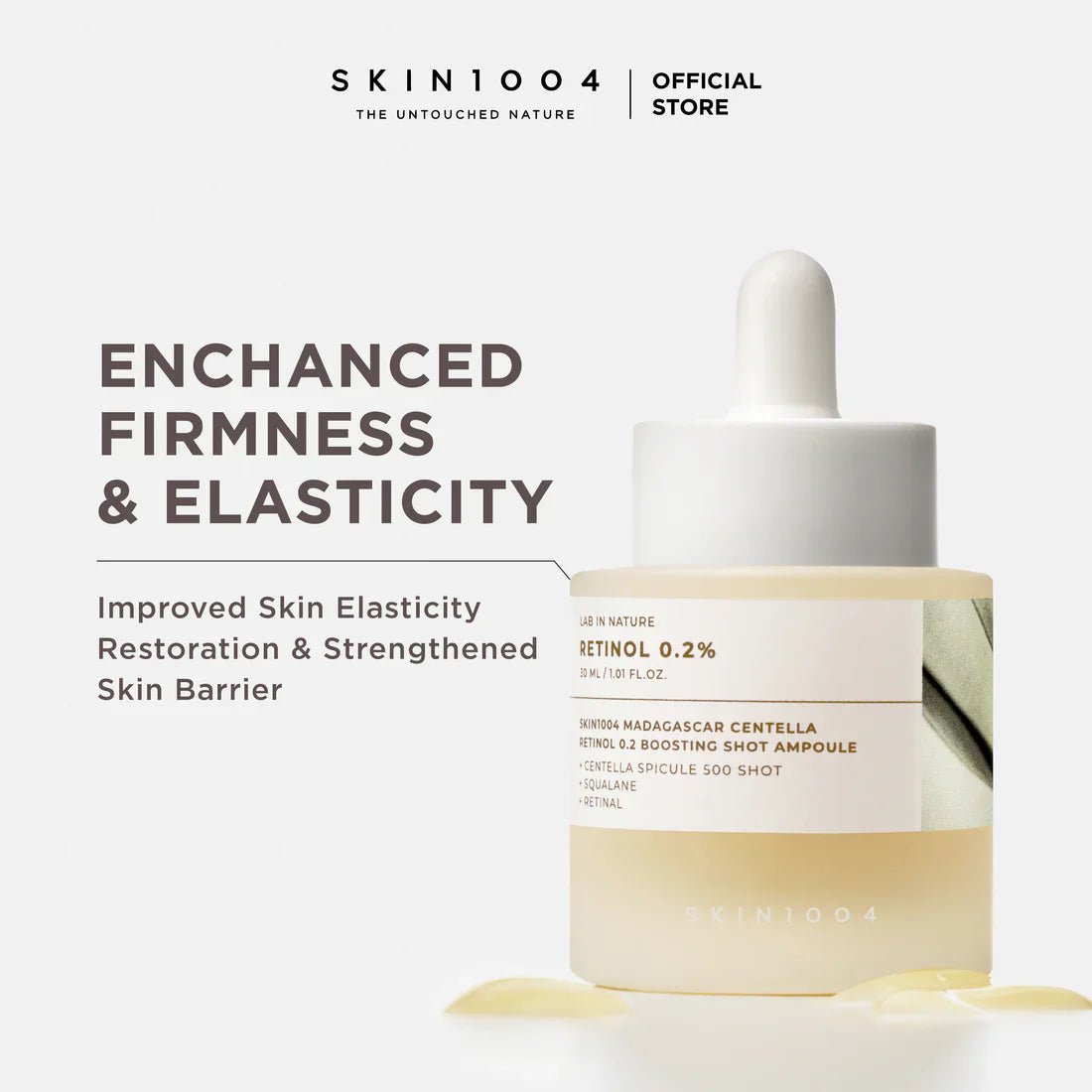 SKIN1004 Madagascar Centella Retinol 0.2 Boosting Shot Ampoule 30ml Lakinza K-beauty