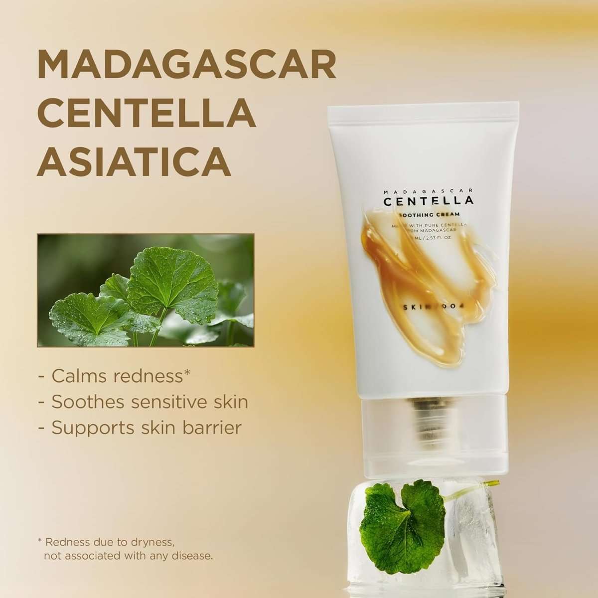 SKIN1004 Madagascar Centella Soothing Cream 75ml Lakinza K-beauty