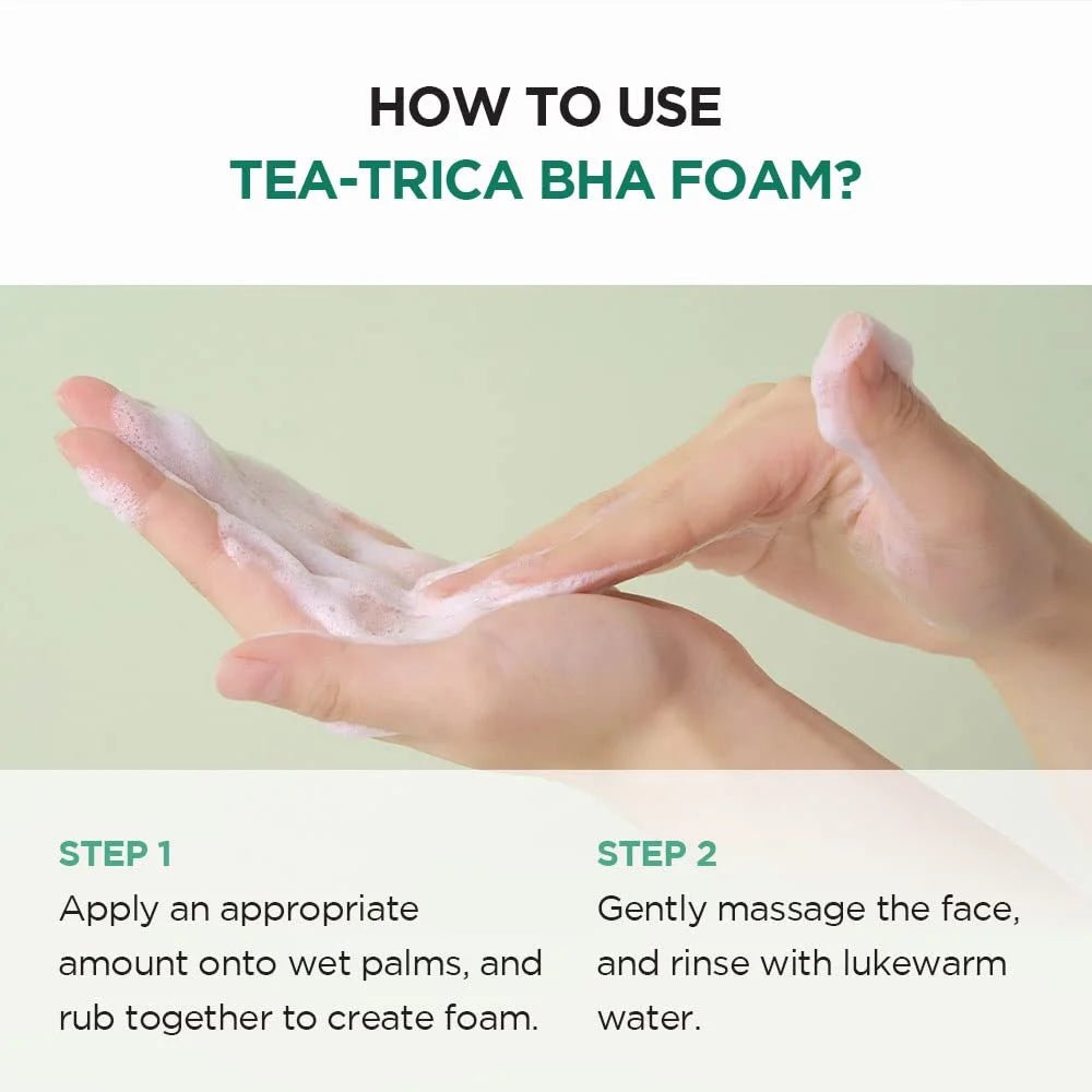 SKIN1004 Madagascar Centella Tea - Trica BHA Foam 125ml | Lakinza K - beauty Canada