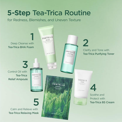 SKIN1004 Madagascar Centella Tea - Trica BHA Foam 125ml | Lakinza K - beauty Canada