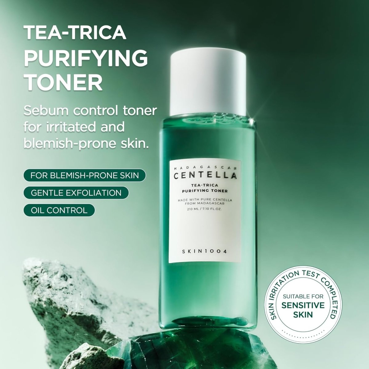 SKIN1004 Madagascar Centella Tea - Trica Purifying Toner 210ml | Lakinza K - beauty Canada