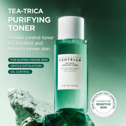 SKIN1004 Madagascar Centella Tea - Trica Purifying Toner 210ml | Lakinza K - beauty Canada