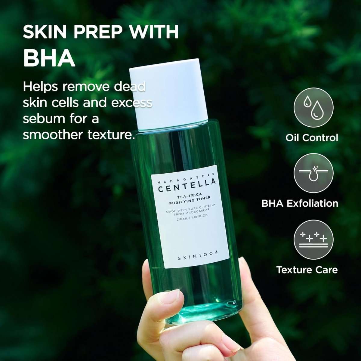 SKIN1004 Madagascar Centella Tea-Trica Purifying Toner 210ml Lakinza K-beauty