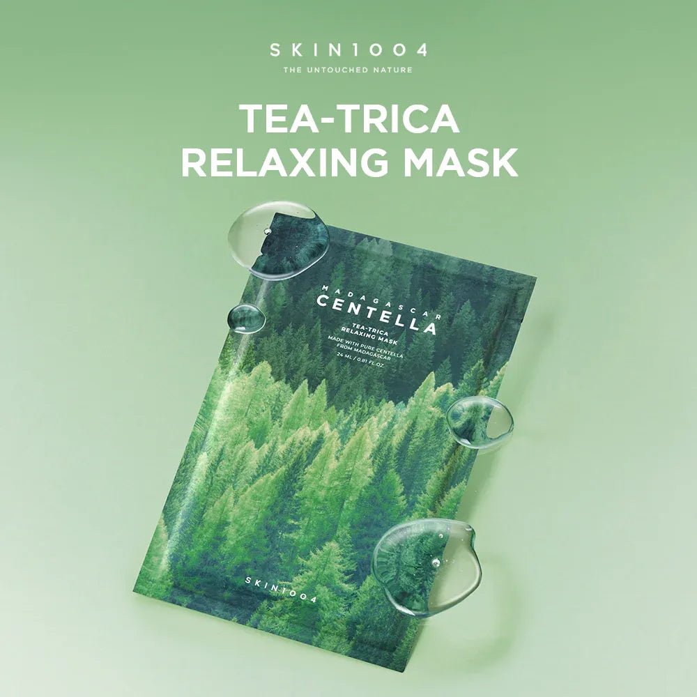 SKIN1004 Madagascar Centella Tea-Trica Relaxing Mask 24ml - 5 Masks Lakinza K-beauty