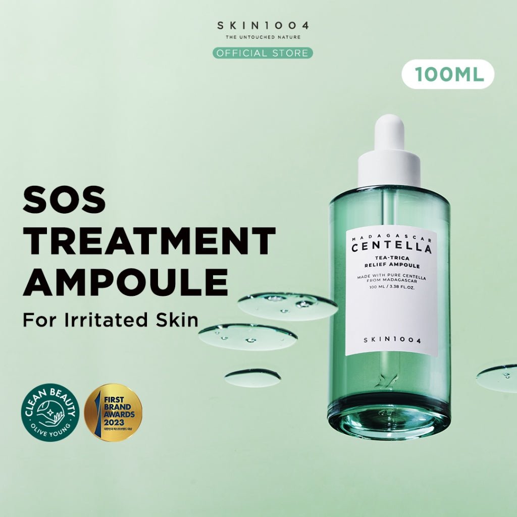 SKIN1004 Madagascar Centella Tea-Trica Relief Ampoule 100ml Lakinza K-beauty