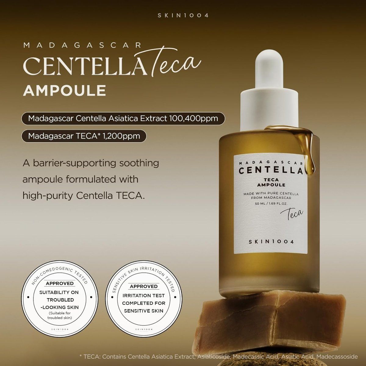 SKIN1004 Madagascar Centella Teca Ampoule 50ml Lakinza K-beauty