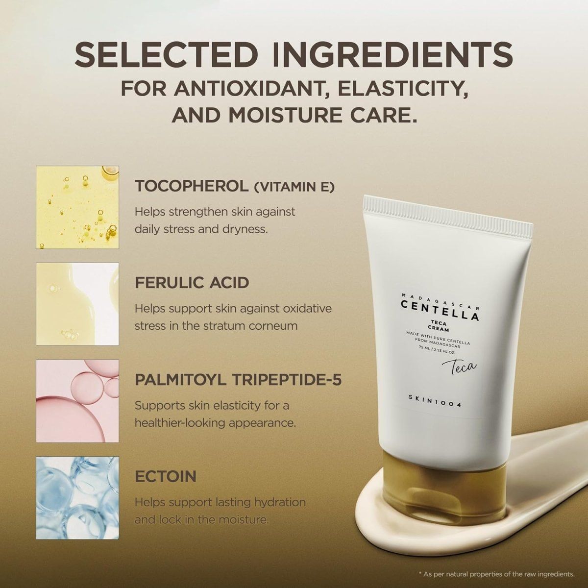 SKIN1004 Madagascar Centella Teca Cream 75ml Lakinza K-beauty