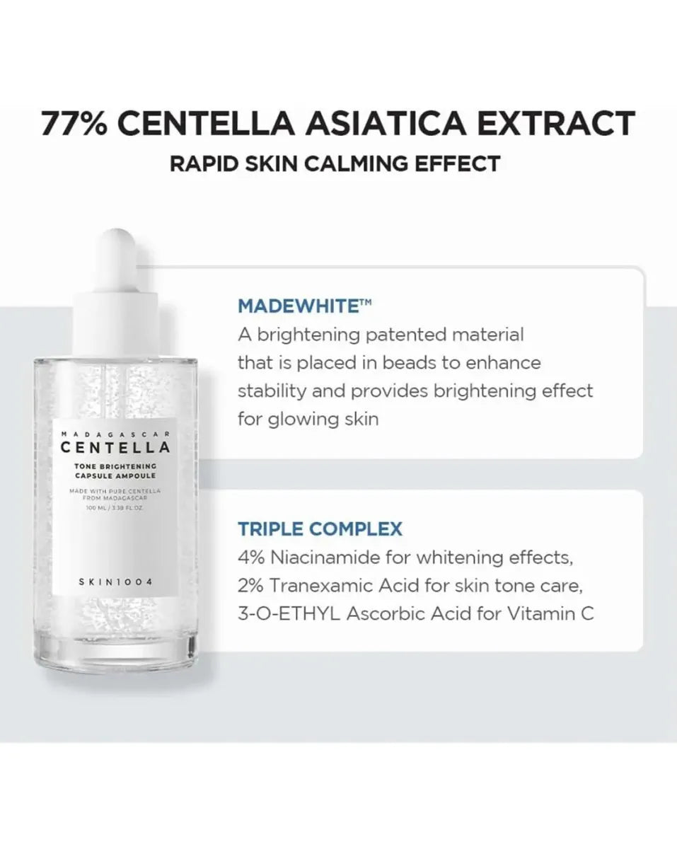 SKIN1004 Madagascar Centella Tone Brightening Capsule Ampoule 100ml