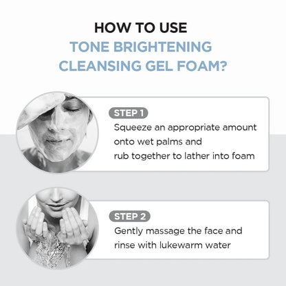 SKIN1004 Madagascar Centella Tone Brightening Cleansing Gel Foam | Lakinza K - beauty Canada
