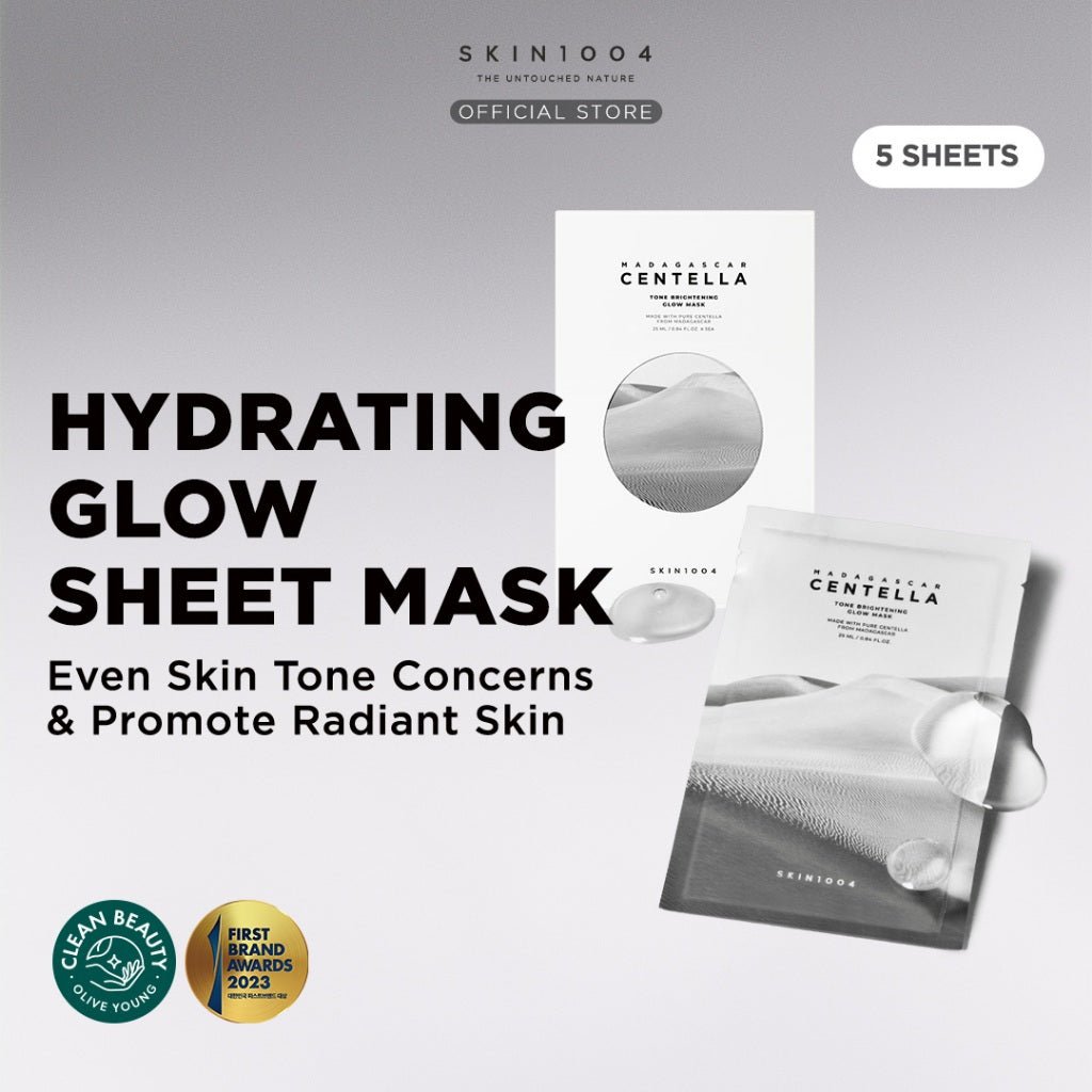 SKIN1004 Madagascar Centella Tone Brightening Glow Mask 25ml Lakinza K-beauty
