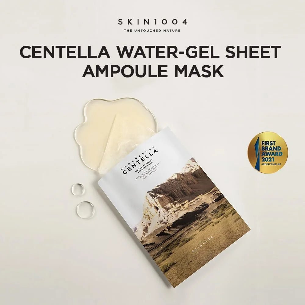 SKIN1004 Madagascar Centella Watergel Sheet Ampoule Mask 25ml Lakinza K-beauty