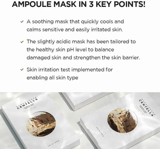 SKIN1004 Madagascar Centella Watergel Sheet Ampoule Mask 25ml | Lakinza K - beauty Canada