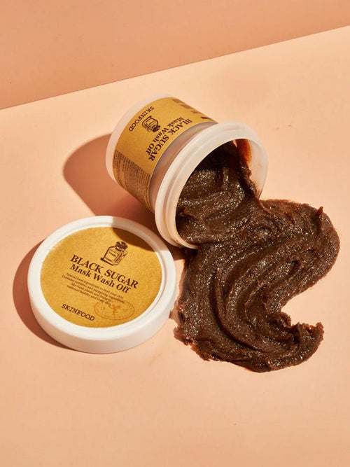 Skinfood Black Sugar Mask Wash Off 120g Lakinza K-beauty