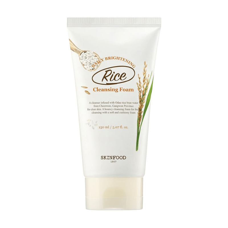 Skinfood Daily Brightening Rice Cleansing Foam 150ml Lakinza K-beauty