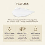 Skinfood Egg White Perfect Pore Cleansing Foam 150ml Lakinza K-beauty