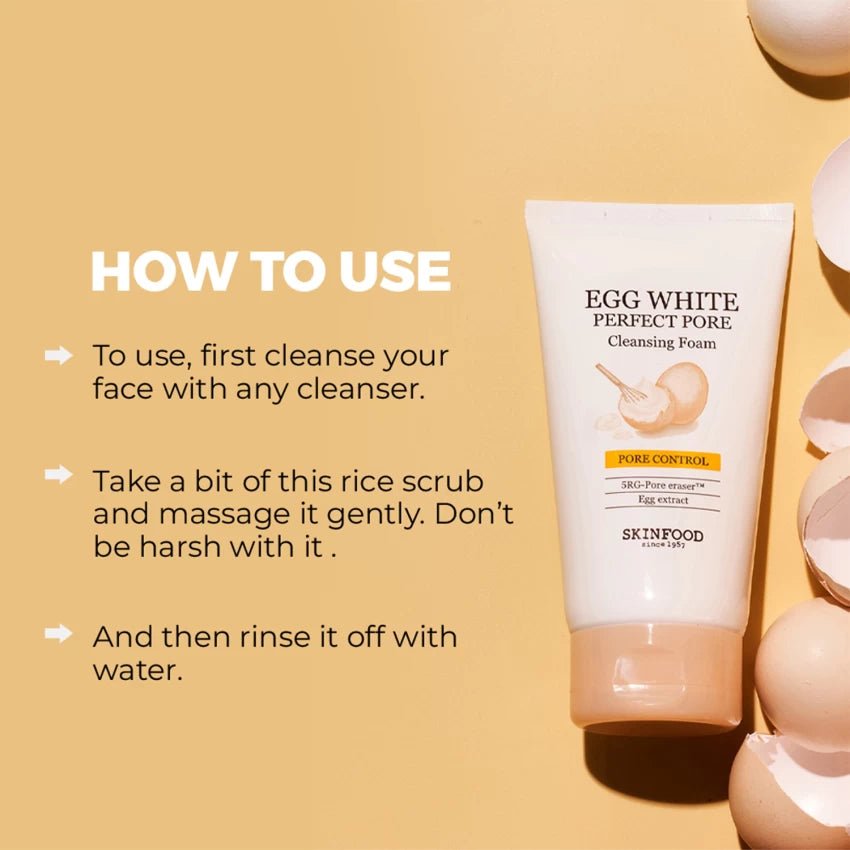 Skinfood Egg White Perfect Pore Cleansing Foam 150ml
