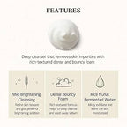 Skinfood Rice Daily Brightening Scrub Foam 150ml