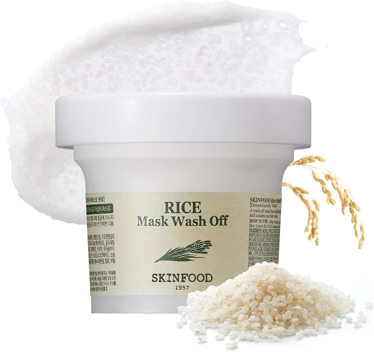 Skinfood Rice Mask Wash Off 100g Lakinza K-beauty