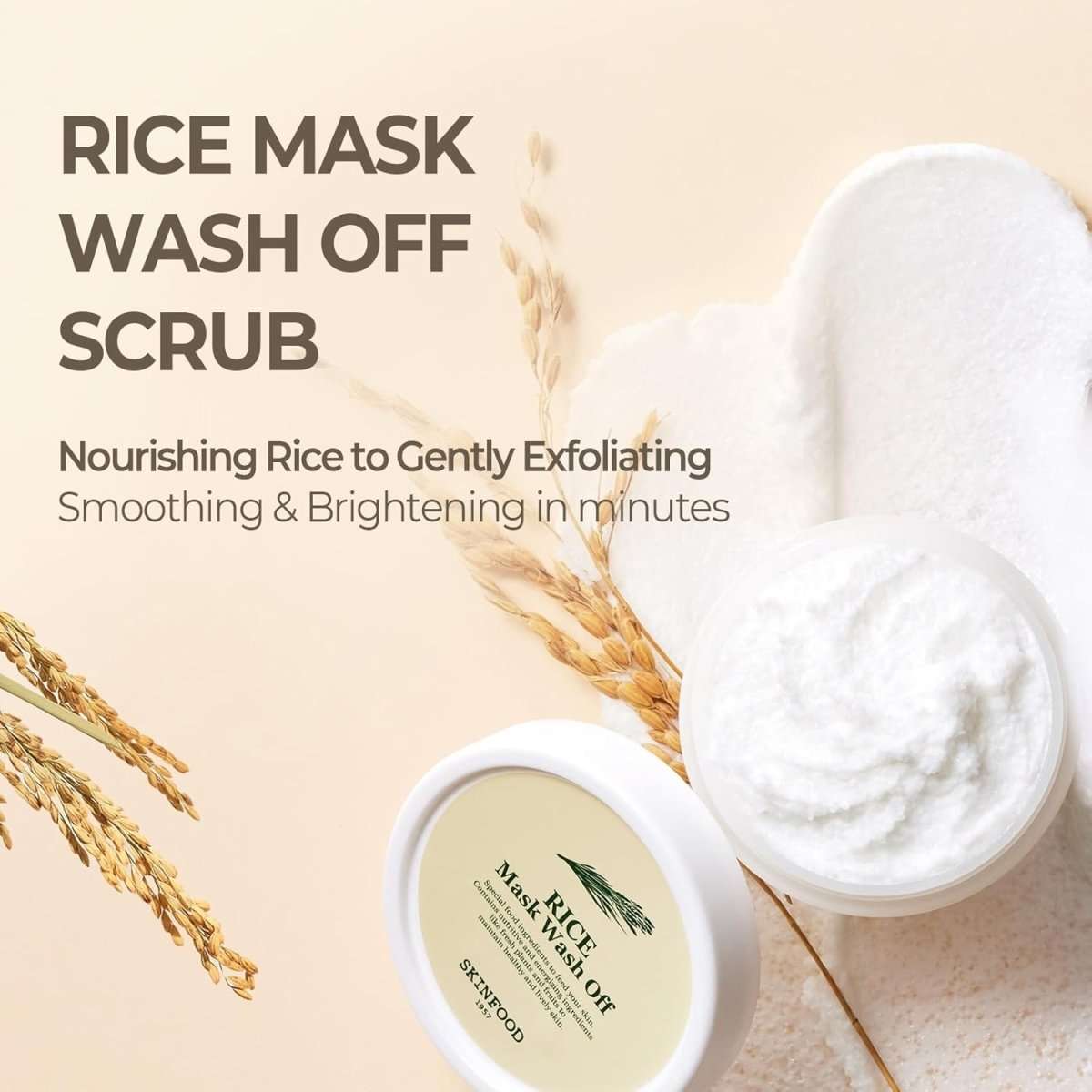 Skinfood Rice Mask Wash Off 100g Lakinza K-beauty