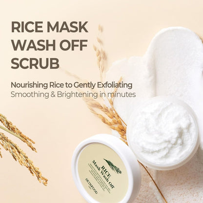 Skinfood Rice Mask Wash Off 100g | Lakinza K - beauty Canada