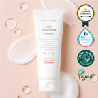 S.Nature Aqua Rice Foam Cleanser 160ml Lakinza K-beauty