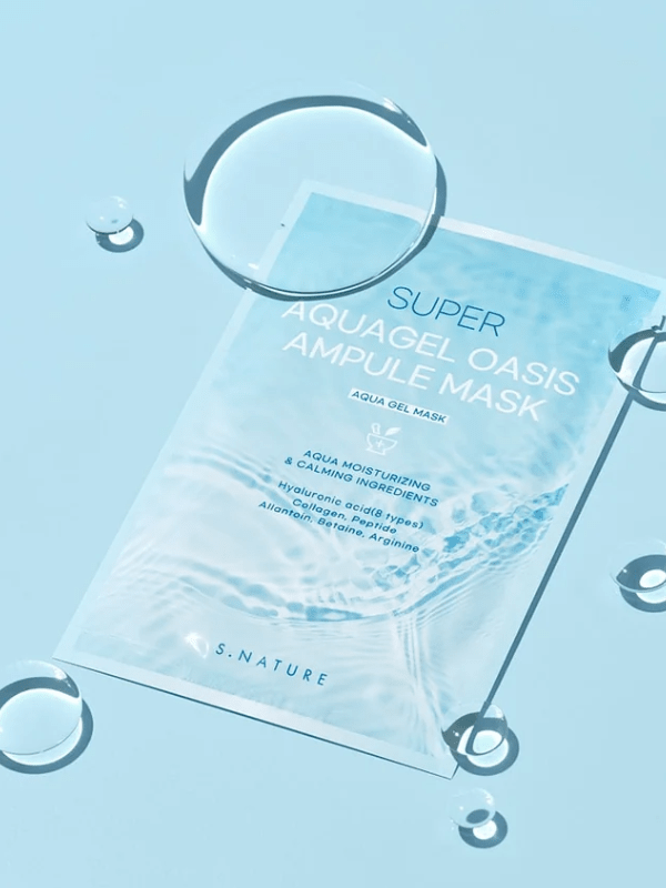 S.Nature Super Aquagel Oasis Ampule Mask | Lakinza K-beauty Canada