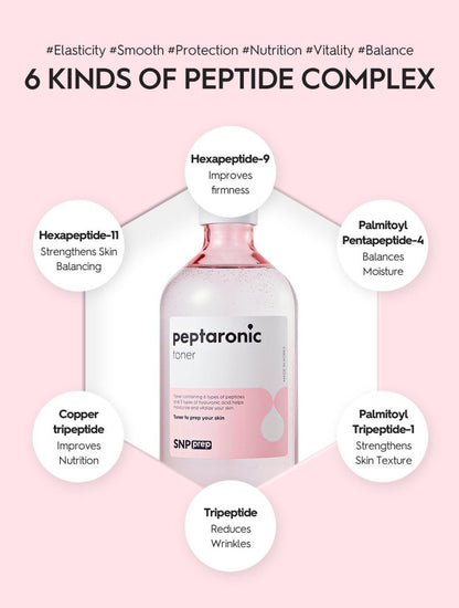 SNP Prep Peptaronic Toner 320ml | Lakinza K - beauty Canada