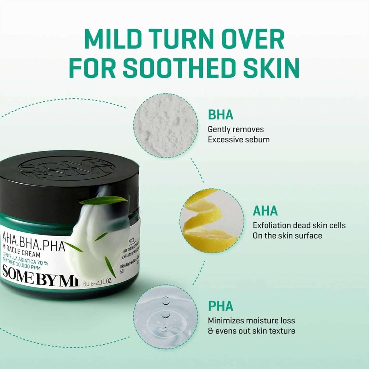 SOME BY MI AHA BHA PHA 30 Days Miracle Cream 60ml Lakinza K-beauty