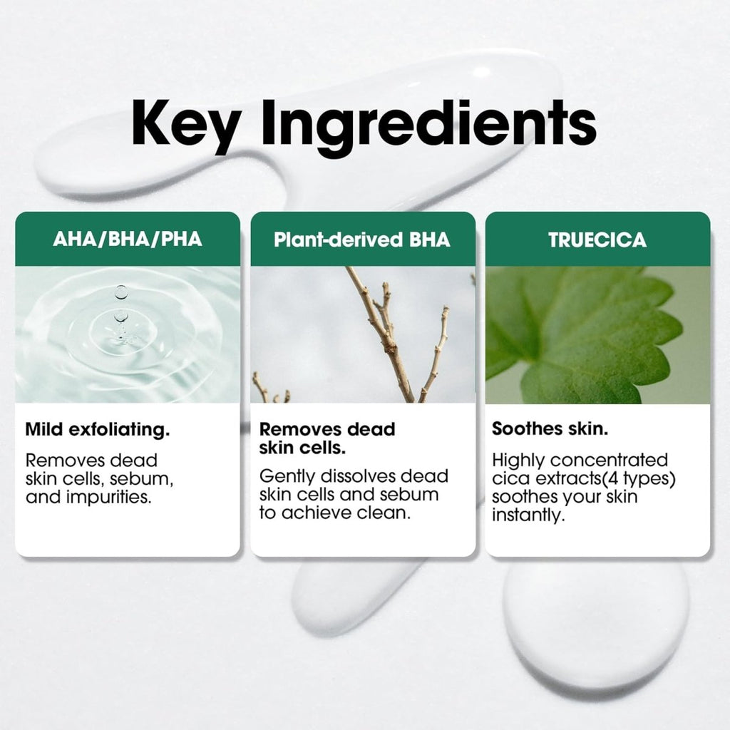 SOME BY MI AHA BHA PHA 30 Days Miracle Truecica Clear Pad 125ml / 70pads | Lakinza K - beauty Canada