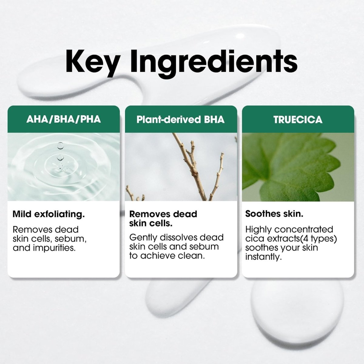 SOME BY MI AHA BHA PHA 30 Days Miracle Truecica Clear Pad 125ml / 70pads | Lakinza K - beauty Canada