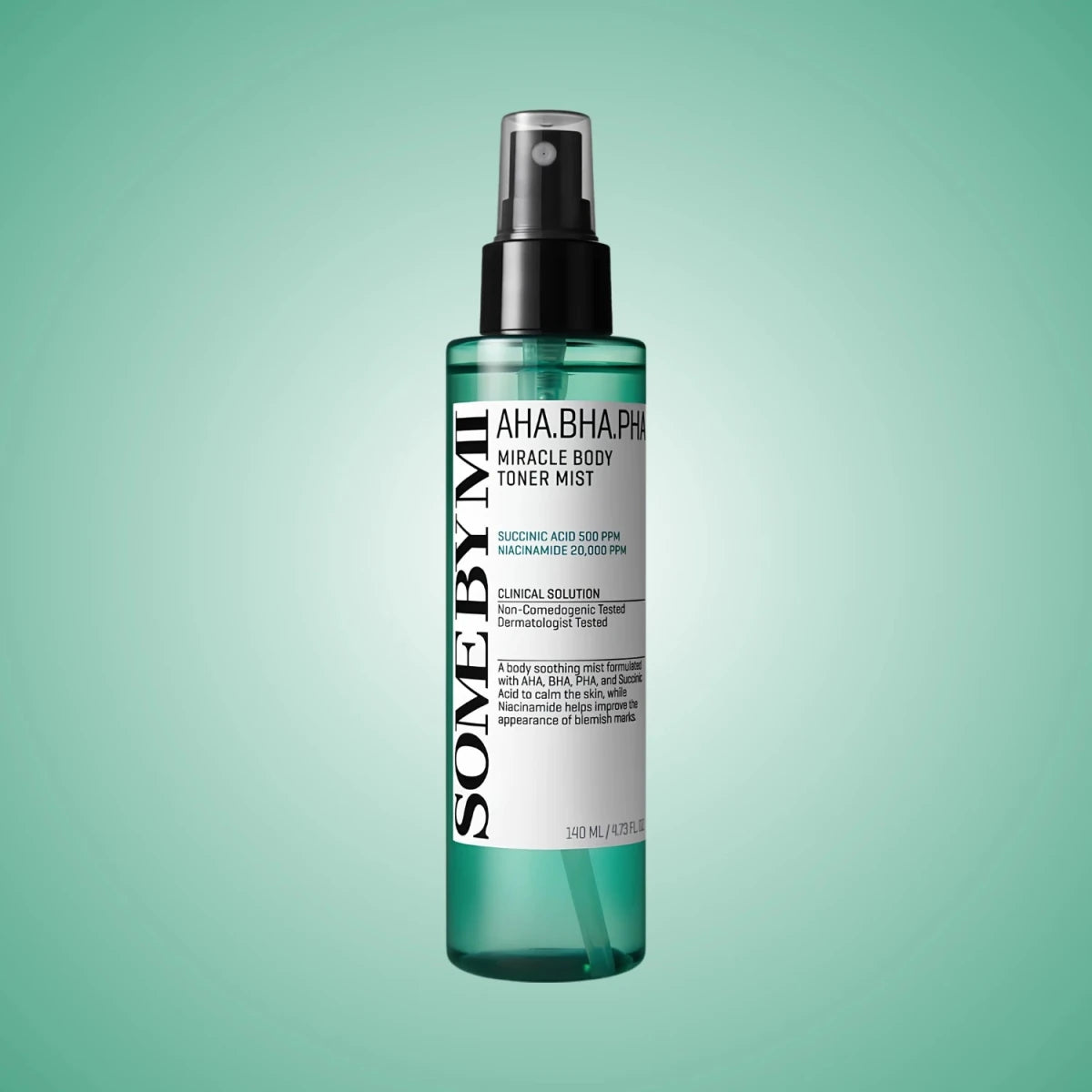 SOME BY MI AHA BHA PHA Miracle Body Toner Mist 140ml Lakinza K-beauty