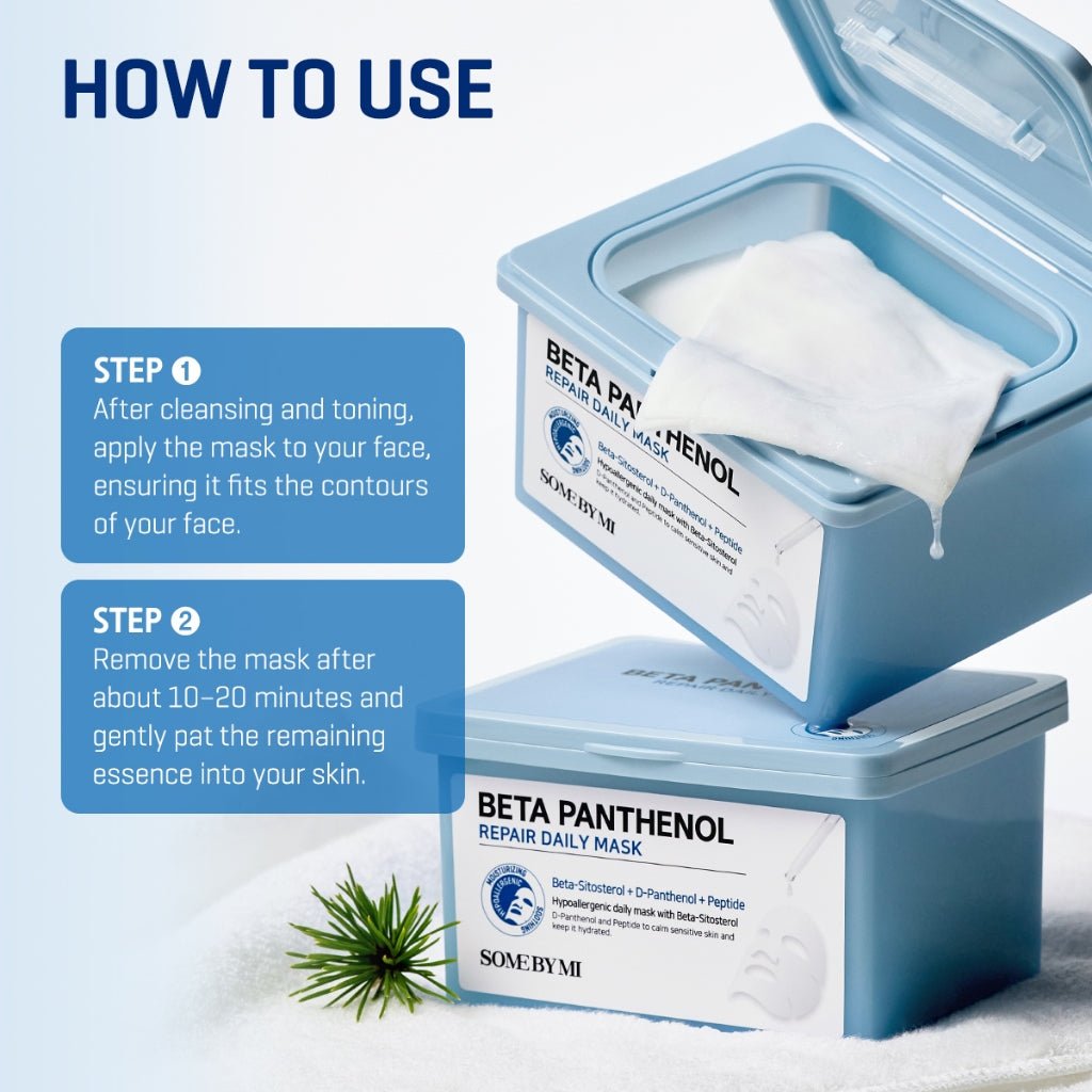 SOME BY MI Beta Panthenol Daily Mask 30pcs | Lakinza K - beauty Canada