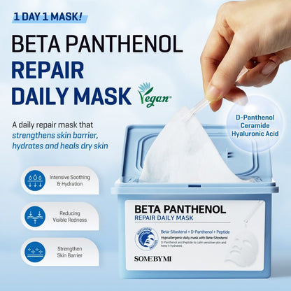 SOME BY MI Beta Panthenol Daily Mask 30pcs | Lakinza K - beauty Canada