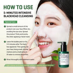 SOME BY MI Bye Bye Blackhead 30 Days Miracle Green Tea Tox Bubble Cleanser 120g | Lakinza K - beauty Canada